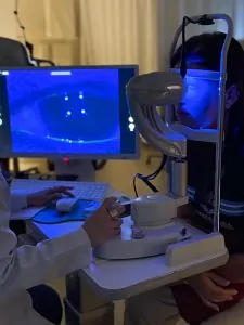 TESTE DE OLHO SECO / MEIBOMIOGRAFIA